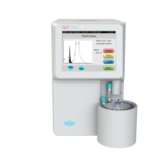 HPLC Analyzer – G21 — HPLC HbA1c & Hemoglobin Reference System